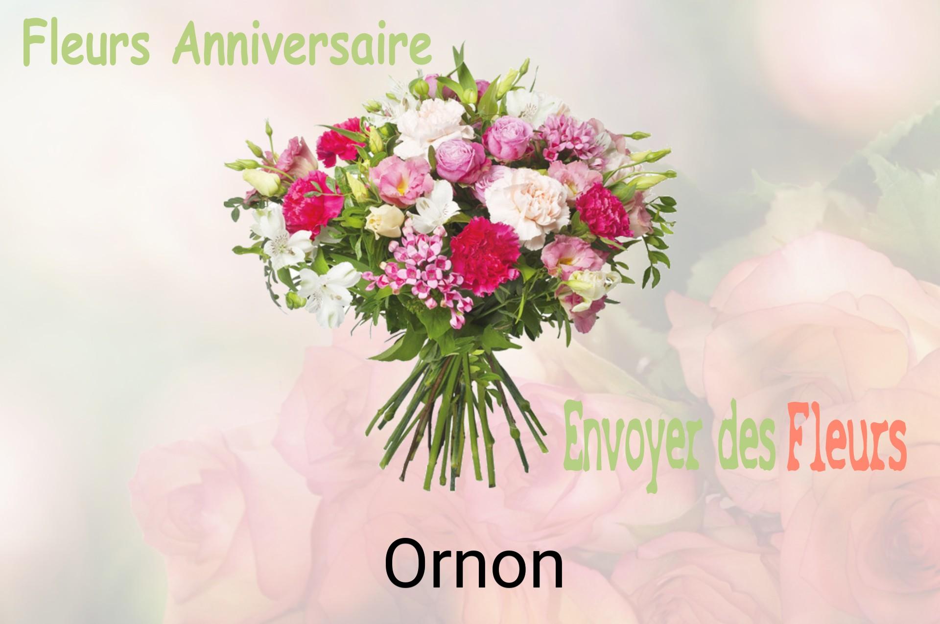 Bouquet de fleurs d’anniversaire livré à Ornon